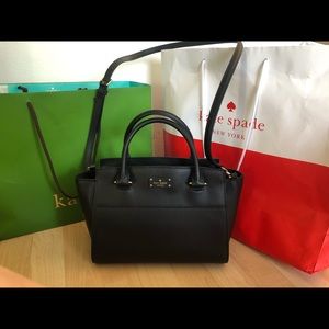 KATE SPADE LANA GROVE BLACK SMALL SATCHEL